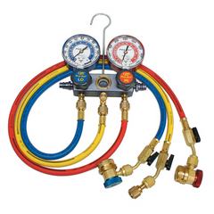 CPS Products MA1234 1/4-inch SAE Pro-Set Manifold Gauge Set