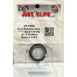 Just Clips 5 PACK 1" ANVIL RETAINER CLIP REFILL KIT