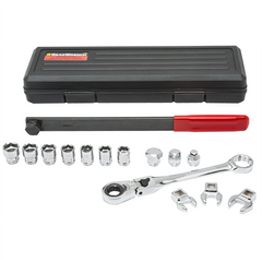 GearWrench 15 Piece Serpentine Belt Tool Set with Locking Flex Head Ratcheting Wrench