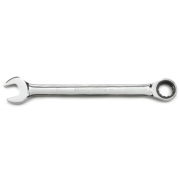 GearWrench 1-1/2 Inch 72-Tooth 12 Point Ratcheting Combination Wrench