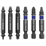 Hanson 6pc double ended screw extractor set