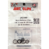 Just Clips 12PACK 3/8 ANVIL RETAINER CLIP REFILL KIT