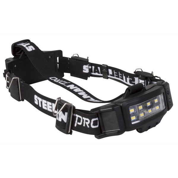 J S Products (steelman) Slim Profile Rechargeable Headlamp