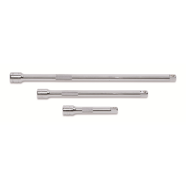 GearWrench 3 Pc. 1/2 Inch Drive Extension Set 5 Inch, 10 Inch & 15 Inch