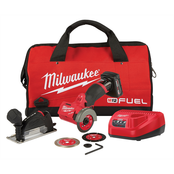 Milwaukee Tool M12 FUEL 3" Compact Cut Off Tool Kit