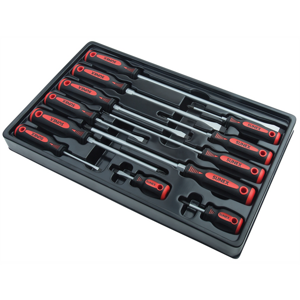 Sunex 12-Piece Combination Screwdriver Set