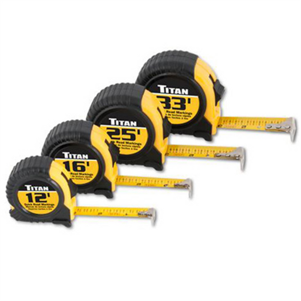 TITAN 4PC QK READ CSH TAPE MEASURE