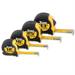 TITAN 4PC QK READ CSH TAPE MEASURE