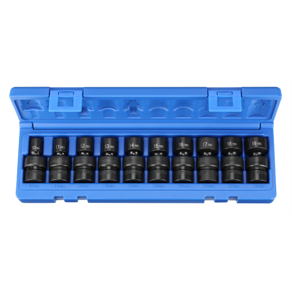 Grey Pneumatic 10PC 3/8" DR UNIVERSAL METRIC SET