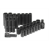 Grey Pneumatic 30 PC 1/2" DR STANDARD & DEEP LENGTH METRIC SET