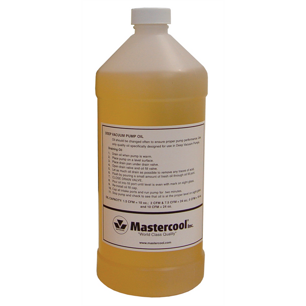 Mastercool 32OZ BOTTLE VACUUM PUMP OIL