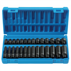 Grey Pneumatic 1/4"Dr 28pc Std & Deep Metric Master Set