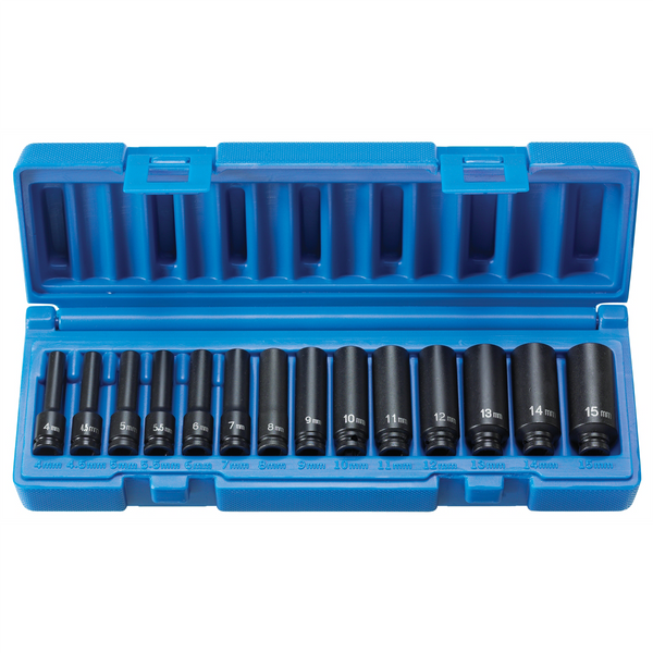 Grey Pneumatic 1/4"DR SURF 14PC DP