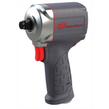 Ingersoll Rand 3/8 Inch Air Impact Wrench, Quiet, Ultra Compact, 475 ft-lb Torque, Friction Ring Retainer, Pistol