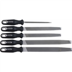 Cooper Tools 5 PIECE GENERAL PURPOSE FILE KIT ERGONOMIC HANDLES