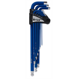 TITAN 9 Pc. Xtra Long Arm Ball End Hex Key Set (Metric)