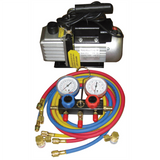FJC VACUUM PUMP AND GAUGE SET
