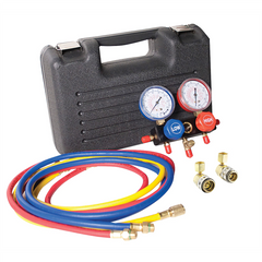 FJC MANIFOLD GAUGE SET WITH CASE