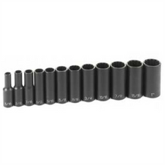 Grey Pneumatic 3/8"DR 12PC DP SET