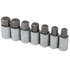 TITAN 7-PC 1/2" DR METRIC LARGE HEX