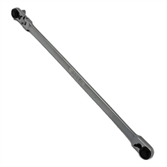 VIM Tools 12 Inch XL Hex Bit Ratchet, 1/4 Inch Hex Drive, One End Flex And Lock