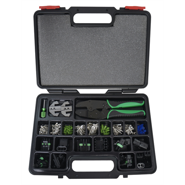 Astro Pneumatic 220pc Interchangeable Ratcheting Crimping Set