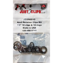 Just Clips 10-pk 1/2" clip o-ring kit