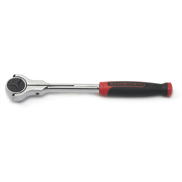 GearWrench 3/8 Inch Drive 72-Tooth Dual Material Roto Ratchet 9-3/4 Inch