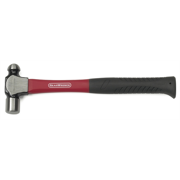 GearWrench 8 Ounce Ball Pein Hammer with Fiberglass Handle