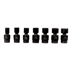 K Tool International SOC SET IMP FLEX 1/2" DR 7 PC.
