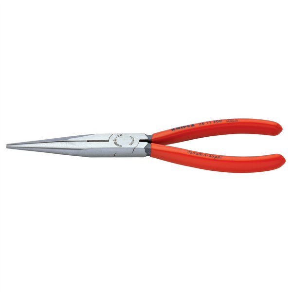 KNIPEX 8" LONG NOSE PLIERS CARDED