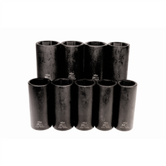 K Tool International Socket Set Metric Impact 9 Piece 1/2 Inch Drive 6 Point