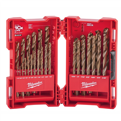 Milwaukee Tool 29PC RED HELIX Cobalt Drill Bit Set