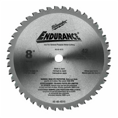 Milwaukee Tool 8" Metal & Stainless Cutting Circular Saw Blade