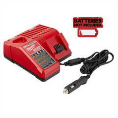 Milwaukee Tool M12 M18 12V/18V Lith-Ion Multivage 12V Dc Vehicle Batt Charger Only (Batt Not Included)
