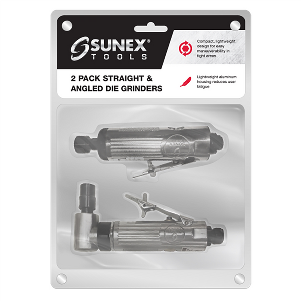 Sunex 2 Pack Die Grinder Set