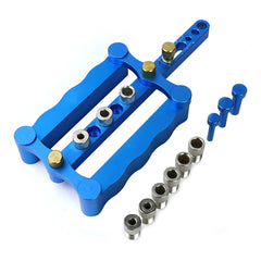 Color: Blue - Woodworking Straight Hole Puncher Combo