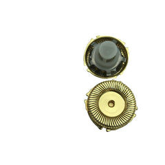 Color: Gold Single blade - Ladies Electric Mini Hair Removal Machine Lipstick Shaver Eyebrow Trimmer