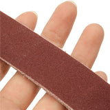 5pcs 106x2.5cm 240 Grit Alumina Sanding Belts Self Sharpening Oxide Abrasive Strips