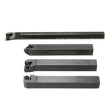 4pcs SCLCR/L SCMCN 12mm Lathe Boring Bar Turning Tool Holder With 10pcs CCMT09T304 Carbide Inserts