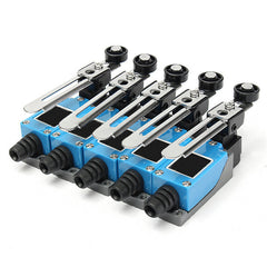 Excellway? 5pcs Limit Switch AC 250V 5A Adjustable Rotary Roller Lever