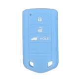 Car Key Case 3 Buttons Smart Remote Key Case Silicone Cover For Acura MDX ZDX RDX TLX RL