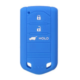 Car Key Case 3 Buttons Smart Remote Key Case Silicone Cover For Acura MDX ZDX RDX TLX RL