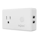 Phone Smart WiFi Socket US Plug + USB Charger Works For ECHO ALEXA GOOGLE HOME