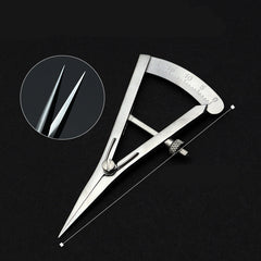 Color: Stainless steel straight - Positioning Designer For Double Eyelid Surgery With Ocular Gauges