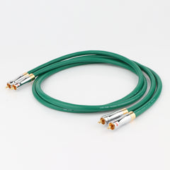Color: Budweiser RCA set net, style: 0.5M - Audiophile Grade 4 Core Copper Silver-plated CD Decoder Amplifier