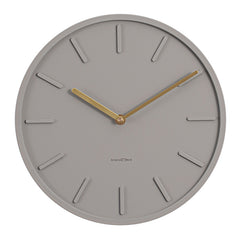 Color: D - Cement Nordic Clock Light Luxury Silent Clock Wall Clock
