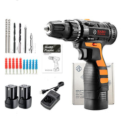 Color: 10A - 12V Lithium Electric Drill Rechargeable Multifunctional Household Electric Screwdriver