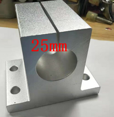 Color: Silver, Size: 25mm - Side mounting type with bracket for aluminum base