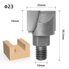 Model: 10x23mm - Screw thread screw bottom cleaner